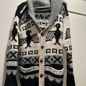 Nordstrom Patterned Long Wool Sweater